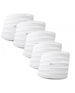 TP-Link Omada EAP245(5-PACK) point d'accès réseaux locaux sans fil 1750 Mbit/s Blanc Connexion Ethernet, supportant l'alimenta