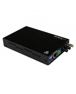 StarTech.com Convertisseur Ethernet sur Fibre Optique MultiMode ST - 10/100Mb/s - 2km