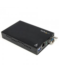 StarTech.com Convertisseur Gigabit Ethernet fibre optique multimode LC 1000 Mb/s - 550 m