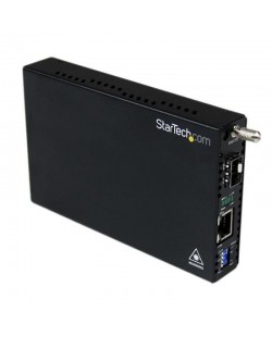 StarTech.com Convertisseur RJ45 Gigabit Ethernet sur Fibre Optique avec SFP Ouvert - 1000Mbps