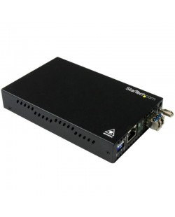 StarTech.com Convertisseur de média fibre optique Gigabit Ethernet - Monomode LC - 10 km
