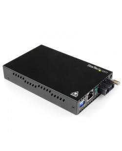 StarTech.com Convertisseur Ethernet Gigabit sur Fibre Optique MonoMode SC - 1000 Mb/s - 40km