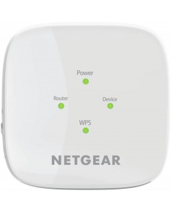 NETGEAR EX6110 Émetteur et récepteur réseau Blanc 10, 100, 300 Mbit/s