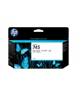 HP Cartouche d'encre DesignJet 745 noir photo, 130 ml