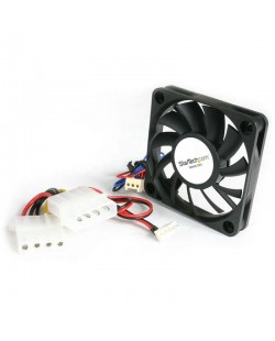 StarTech.com FAN5X1TX3 système de refroidissement d’ordinateur Boitier PC Ventilateur 5 cm Noir