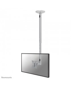 Neomounts FPMA-C050SILVER Support de plafond pour écran de 10-30" - h60-85 cm