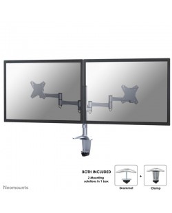 Neomounts FPMA-D1330DSILVER Support d'écran à fixer 10-27"
