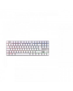 CHERRY MX 8.2 TKL Wireless RGB clavier Gaming RF sans fil + Bluetooth AZERTY Français Blanc