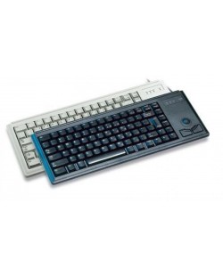 CHERRY Compact keyboard G84-4400, light grey, RB clavier PS/2 Gris