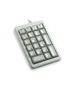 CHERRY G84-4700 KEYPAD Pavé numérique filaire, USB, gris clair, FR