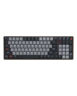 CHERRY KW 550 MX LP clavier maison/bureau USB + Bluetooth QZERTY Anglais américain Noir