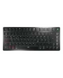 CHERRY KW X ULP 2.0 MINI clavier maison/bureau USB + RF Wireless + Bluetooth QWERTZ Allemand Noir