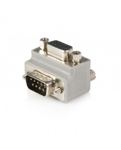 StarTech.com Adaptateur série DB9 vers DB9 à angle droit type 2 - M/F