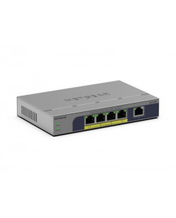NETGEAR GS105P Non-géré Gigabit Ethernet (10/100/1000) Connexion Ethernet, supportant l'alimentation via ce port (PoE) Montage