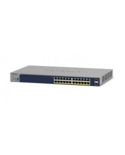 NETGEAR GS724TPP Géré L2 Gigabit Ethernet (10/100/1000) Connexion Ethernet, supportant l'alimentation via ce port (PoE) Gris