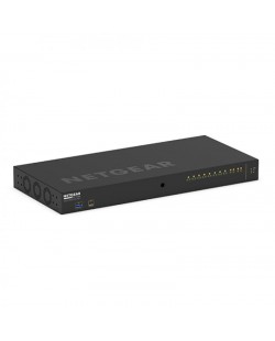 NETGEAR GSM4212PX Géré L2/L3 Gigabit Ethernet (10/100/1000) Connexion Ethernet, supportant l'alimentation via ce port (PoE) 1U
