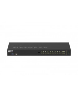 NETGEAR GSM4230P Géré L2/L3 Gigabit Ethernet (10/100/1000) Connexion Ethernet, supportant l'alimentation via ce port (PoE) 1U