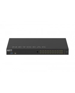 NETGEAR GSM4230PX Géré L2/L3 Gigabit Ethernet (10/100/1000) Connexion Ethernet, supportant l'alimentation via ce port (PoE) 1U