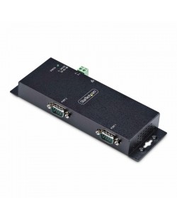StarTech.com Adaptateur Série vers Ethernet à 2 Ports, Serveur de Périphériques Série IP pour Périphériques RS232 Distant