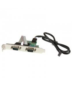 StarTech.com Adaptateur Interne Carte Mère USB vers 2 Ports Série RS232 DB-9 - 61 cm