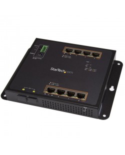 StarTech.com Switch Industriel POE+ Gigabit Ethernet 8 ports - 2 connexions MSA SFP - 30W - Switch Gbe Haute Puissance L2 admins