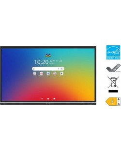 Viewsonic IFP5551 Display tableau blanc interactif 139,7 cm (55") 3840 x 2160 pixels Écran tactile Noir