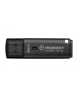Kingston Technology IronKey 256 Go Locker Plus 50 G2, FIPS 197, AES-256