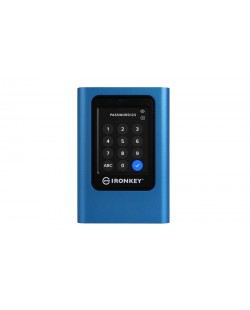 Kingston Technology IronKey 3840GB Vault Privacy 80 XTS-AES 256-bit Encrypted External SSD