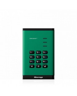 iStorage diskAshur3 HDD 256-bit 1TB - Green