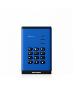 iStorage diskAshur3 SSD 256-bit 8TB - Blue