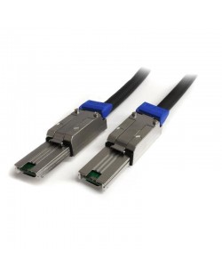 StarTech.com Câble externe mini SAS SFF-8088 vers mini SAS SFF-8088 de 1m avec verrouillage - M/M - Noir