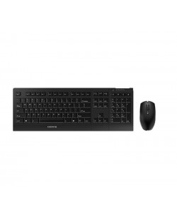 CHERRY B.Unlimited 3.0 clavier Souris incluse Universel RF sans fil QWERTY Anglais américain Noir