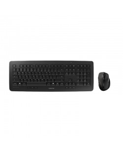 CHERRY DW 5100 clavier Souris incluse Maison RF sans fil Tchèque, Slovaque Noir