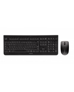 CHERRY DW 3000 clavier Souris incluse Universel RF sans fil AZERTY Belge Noir