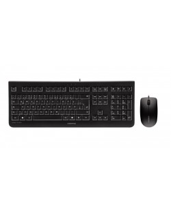 CHERRY DC 2000 clavier Souris incluse Universel USB Espagnole Noir