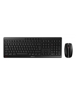 CHERRY Stream Desktop clavier Souris incluse Bureau RF sans fil QWERTZ Allemand Noir