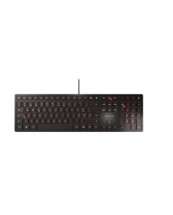 CHERRY KC 6000 SLIM clavier USB Suisse Noir