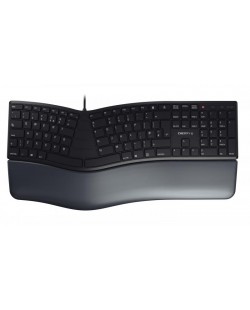 CHERRY KC 4500 ERGO clavier Universel USB QWERTY Anglais britannique Noir