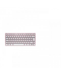 CHERRY KW 7100 MINI BT clavier Universel Bluetooth AZERTY Français Rose