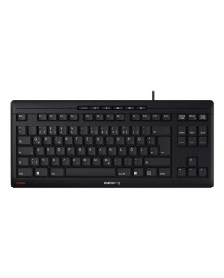 CHERRY STREAM KEYBOARD TKL clavier Universel USB QWERTZ Allemand Noir