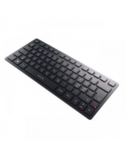 CHERRY KW 9200 MINI clavier Universel USB + RF Wireless + Bluetooth QWERTY Nordique Noir