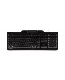 CHERRY KC 1000 SC clavier Bureau USB QWERTY Espagnole Noir