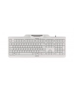 CHERRY KC 1000 SC clavier Bureau USB QWERTY Anglais britannique Gris