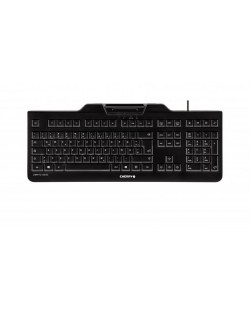 CHERRY KC 1000 SC clavier Universel USB QWERTY Anglais britannique Noir