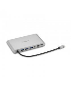 Kensington UH1440P Station d’accueil mobile USB-C 5 Gbits/s sans pilote avec double sortie vidéo – DP/HDMI/VGA