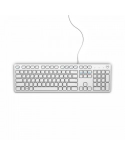 DELL Clavier filaire - KB216 - États-Unis international (QWERTY) - blanc