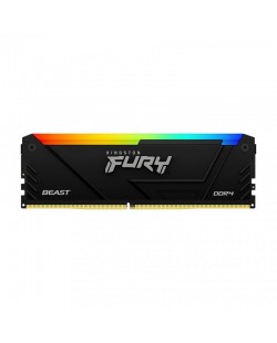 Kingston Technology FURY Beast 16GB 3200MT/s DDR4 CL16 DIMM 1Gx8 RGB