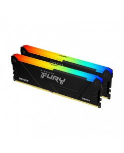 Kingston Technology FURY Beast 64GB 3200MT/s DDR4 CL16 DIMM (Kits de 2) RGB