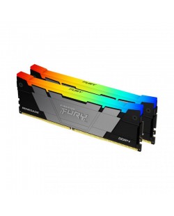 Kingston Technology FURY 32 Go 3200 MT/s DDR4 CL16 DIMM (Kits de 2) 1Gx8 Renegade RGB