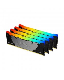 Kingston Technology FURY 32 Go 3200 MT/s DDR4 CL16 DIMM (Kits de 4) Renegade RGB